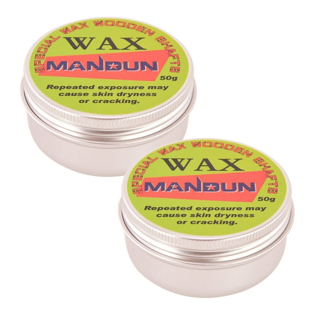 koolsoo 2 Pieces Natural Silky Smooth Special Shaft Wax for Pool Cue