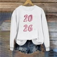 thumbnail image 3 of Ounisa Womens Blouse Casual Long Sleeve 2026 Graduation Season Graphic Tee Shirts Crew Neck Sweatshirts Pullover Tops for Women, 3 of 5