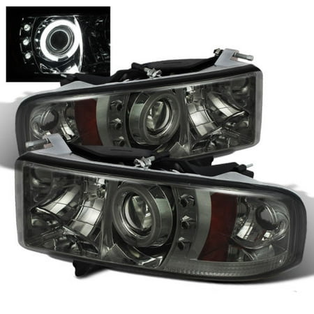 Sonar Ccfl Halo Projector Headlights Smoke 99 02 Dodge Ram 2500 Sonar Ccfl Halo Projector Headlights Smoke 99 02 Dodge Ram 2500 3500 Pickup Sport Model