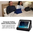 thumbnail image 3 of ORUYROP Tablet Pillow Pad Multi-Angle Soft Tablet Stand Holder Rest Cushion for Phone, iPad, Book Reading (Blue), 3 of 5