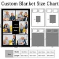 thumbnail image 4 of AISENIN Custom Blanket Gifts for Grandma Customized Blanket with Photo Personalized Grandma Blankets with Pictures Custom Memories Souvenir Throw Blanket for Best Grandma Ever, 4 of 5