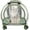 Green,Clear, variant on Transparent & Fully Breathable Hard Cat Carrier with Rolling Wheels, Multiple Carrying Carrier for Cats, Dogs, Or Bunnies for Traveling, Taking a Walk,  (Green,Clear)