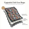 thumbnail image 6 of Lahome 8'x10' Floral Area Rug for Living Room ,Area Rug 8x10ft ,Non Slip Rugs Machine Washable ,Indoor Floral Rug Low Pile Boho Rug for Bedroom Dining Room Office Farmhouse,Black, 6 of 10