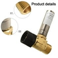 thumbnail image 3 of 1-pack Stainless Steel Water Hammer Arrestor, 7/8" Female Nut X 3/4" Male Thread, 3 of 8