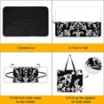 thumbnail image 4 of Bohemian Pattern Waterproof Picnic Blanket with Foldable Zipper, Suitable for Outdoor Use, Suitable for Travel, Camping, Beaches, Parks, Grasslands, Picnic Blanket Accessories, 4 of 8