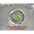 thumbnail image 2 of 2-Pack Sink Strainer - 4.5" Wide Rim - Rust-Resistant Stainless Steel Kitchen Drain Strainer to Prevent Clogs - Dishwasher Safe, 2 of 5