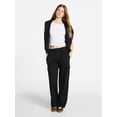 thumbnail image 2 of No Boundaries French Terry Cargo Pants, 30" Inseam, Women's XXS-XXL, 2 of 5