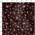 thumbnail image 3 of Soimoi Minky Red Fabric By the Yard - 56 Inch Wide - Florals, Leaves Print Fabric - Elegant & Beautiful Patterns for Fashion and Home Decor Printed Fabric, 3 of 6