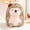 Gray, variant on Cute Hedgehog Plush Toy Stuffed Animal Sleeping Companion Doll for Room Decor Birthday Gift 