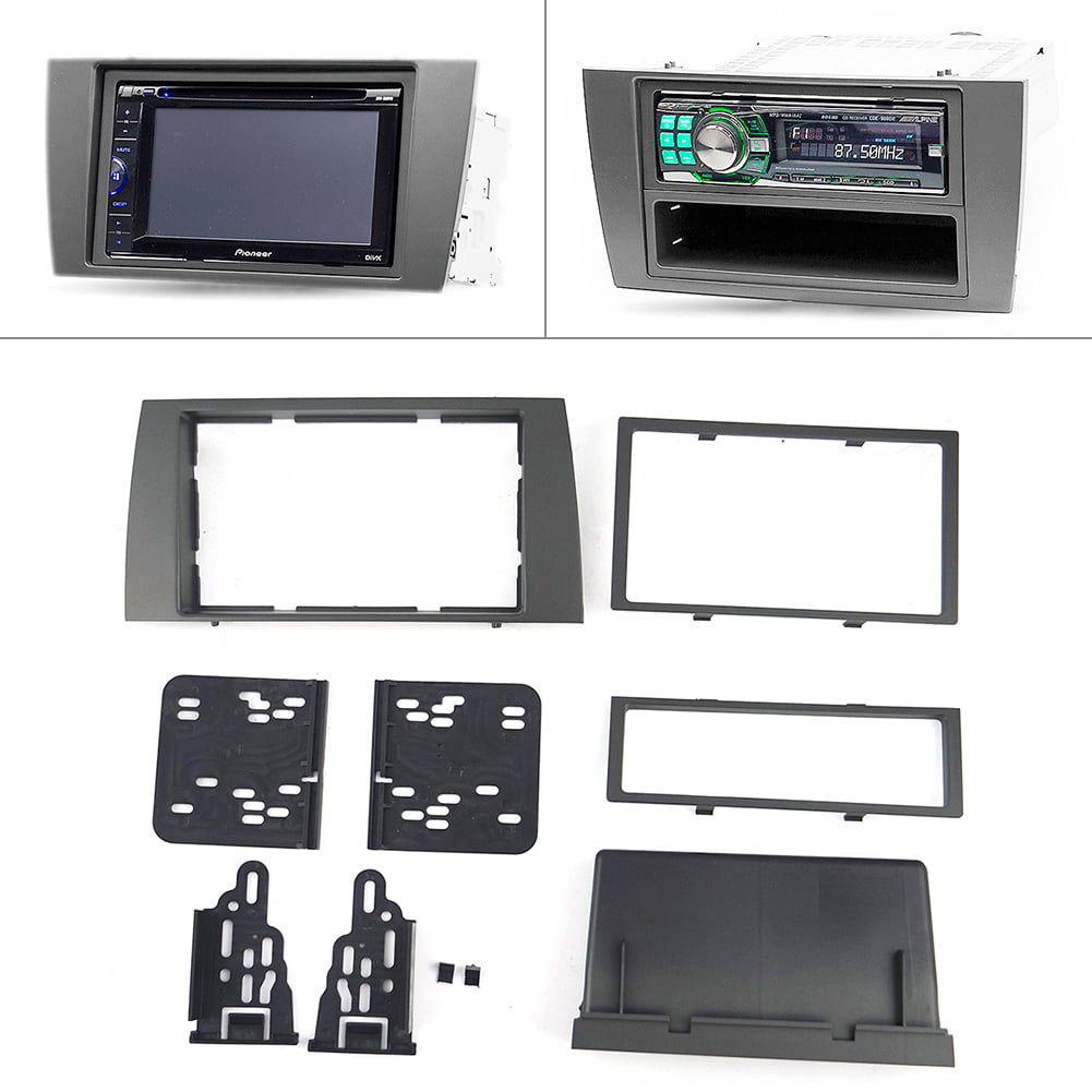 GZYF Car Stereo Radio Fascia Panel 2 Din Frame Dash Kits ABS for JAGUAR X-type / S-Type 2003 2004 2005 2006 2007 2008 - Walmart.com