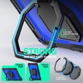 thumbnail image 4 of Case for Samsung Galaxy Tab A9+ Plus 2023 11 inch, 360 Rotating Stand Handle Shoulder Strap Heavy Duty Shockproof Cover, Dark Blue PC, 4 of 7