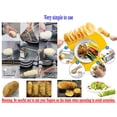 thumbnail image 4 of Rebanadora de Papas en Espiral de Acero Inoxidable con Ventosa, 4 of 5