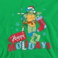thumbnail image 2 of Teenage Mutant Ninja Turtles Happy Holiday Sparkly Christmas Unisex Adult Pull-Over Hoodie, 2 of 5
