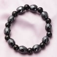 thumbnail image 2 of Hematite Healing Pain Relief Black Shungite  Beads Beaded Bracelet for Women Birthday Gifts, 2 of 5