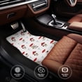 thumbnail image 6 of Naloa Different Mushrooms Car Foot Mat Set of 4 Pieces - Universal Floor Liner Neoprene Full Set Floor Mats for Cars Trucks SUV, 6 of 7