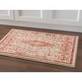thumbnail image 4 of Linon Home Decor Serape Area Rug Collection, Beige and Multicolor, 2' x 3', 4 of 4