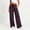 Wine, variant on Fmbrln Womens Wide Leg Pants Stretchy False Jeans Elastic Waist Drawstring Casual Loose Denim-like Pants with Pockets