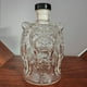 thumbnail image 4 of Wmhnj Decantador de whisky de vidrio transparente con tapa de rosca negra y diseño de cara grabada, capacidad de 750 ml para licores y exhibicin en bares., 4 of 9