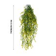 thumbnail image 3 of Flores artificiales Rosa simulada Flor artificial Acondicionador de conductos Bloqueo de techo de sala de estar Decoración Envoltura de plástico Plantas Vides Flores artificiales Gloria de la mañana c, 3 of 3