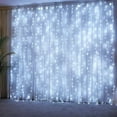 thumbnail image 5 of Christmas Decoration for Home 2024 LED USB Power Curtain Fairy String Light with Remote Xmas Party Pendant New Year 2025 Navidad, 5 of 5