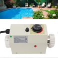thumbnail image 5 of 3KW Electric Water Heater Touch Screen Smart Thermostat Heater for Bathtub Pool AC 220?240V, 5 of 5