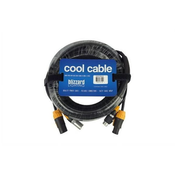 Blizzard Lighting DMXPCT-25 | 25ft True1 and DMX 3-Pin Combo Cable