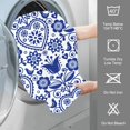 thumbnail image 6 of Scandinavian Floral Hand Towels for Bathroom Set of 2 Hand Towels Soft Absorbent Bath Hand Towels for Kitchen Sports Gym Yoga Home Decor 14 x 28 in, 6 of 6