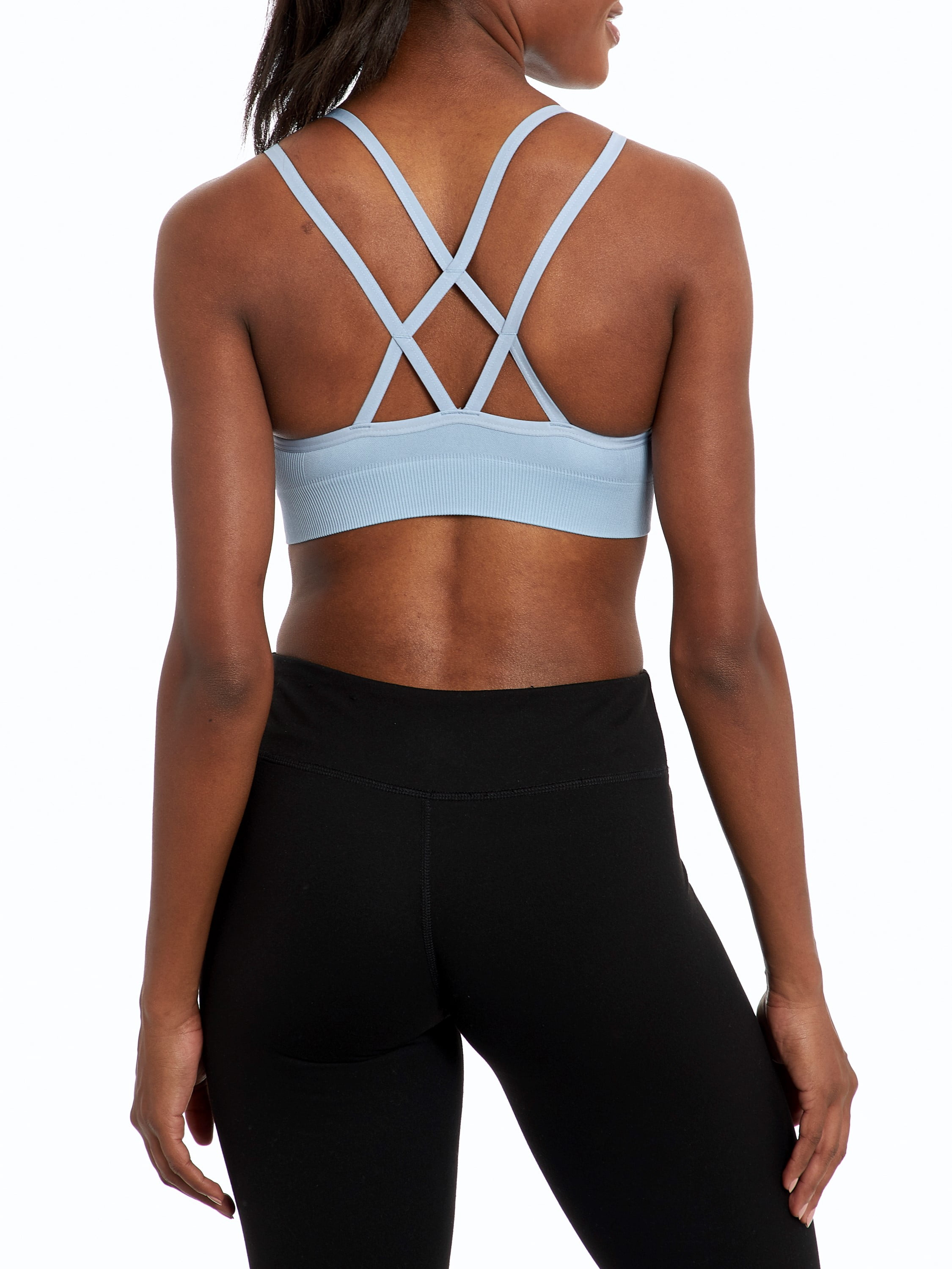 Bally Total Fitness Women's Lily Seamless Sports Bra-2 Pack