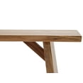 thumbnail image 6 of BALANBO Natural Edge Bench   Solid Rustic Bench   Unique Table, Bedroom, Dining room or Entryway Bench, Live Wood Bench Rustic Home Decor (47.5” Long), 6 of 6