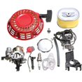 thumbnail image 1 of For Honda GX160 GX200 5.5HP Engine Kit Carburetor Recoil Ignition Coil Spark Plug Air Filter, 1 of 4
