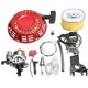 thumbnail image 1 of For Honda GX160 GX200 5.5HP Engine Kit Carburetor Recoil Ignition Coil Spark Plug Air Filter, 1 of 4