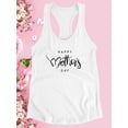 thumbnail image 3 of Mothers Day Cute  Racerback Tank Women -Image by Shutterstock, Female Large, 3 of 4