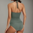 thumbnail image 4 of Bikini Mujer Traje de Baño Conjunto de Bikini de Dos Piezas Con Estampado de Hojas Para Mujer, Ropa de Playa Sexy, Tankinis Sin Mangas, Traje de Baño de Verano 2023, 4 of 6