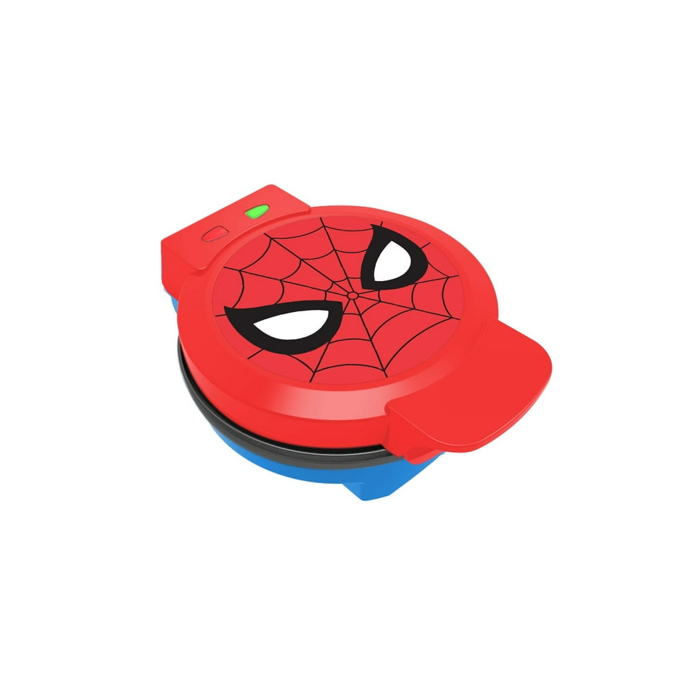 Uncanny Brands Marvel Spiderman Waffle Maker Spidey's Mask on Your