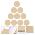 thumbnail image 1 of OULII 10pcs Adhesive Grinding Sandpapers Yellow Synthetic Material for Professionals in Construction, 1 of 8