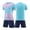 Light Blue, variant on TIREOW Kids Team Soccer Jersey and Shorts, Youth Shirts Soccer Uniform Kit, Adult Indoor Turf Sport Outfit (Style F)