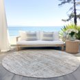 thumbnail image 6 of Addison Rugs Chantille Indoor/Outdoor Transitional Modern Beige Washable Round Rug, 8' x 8', 6 of 6