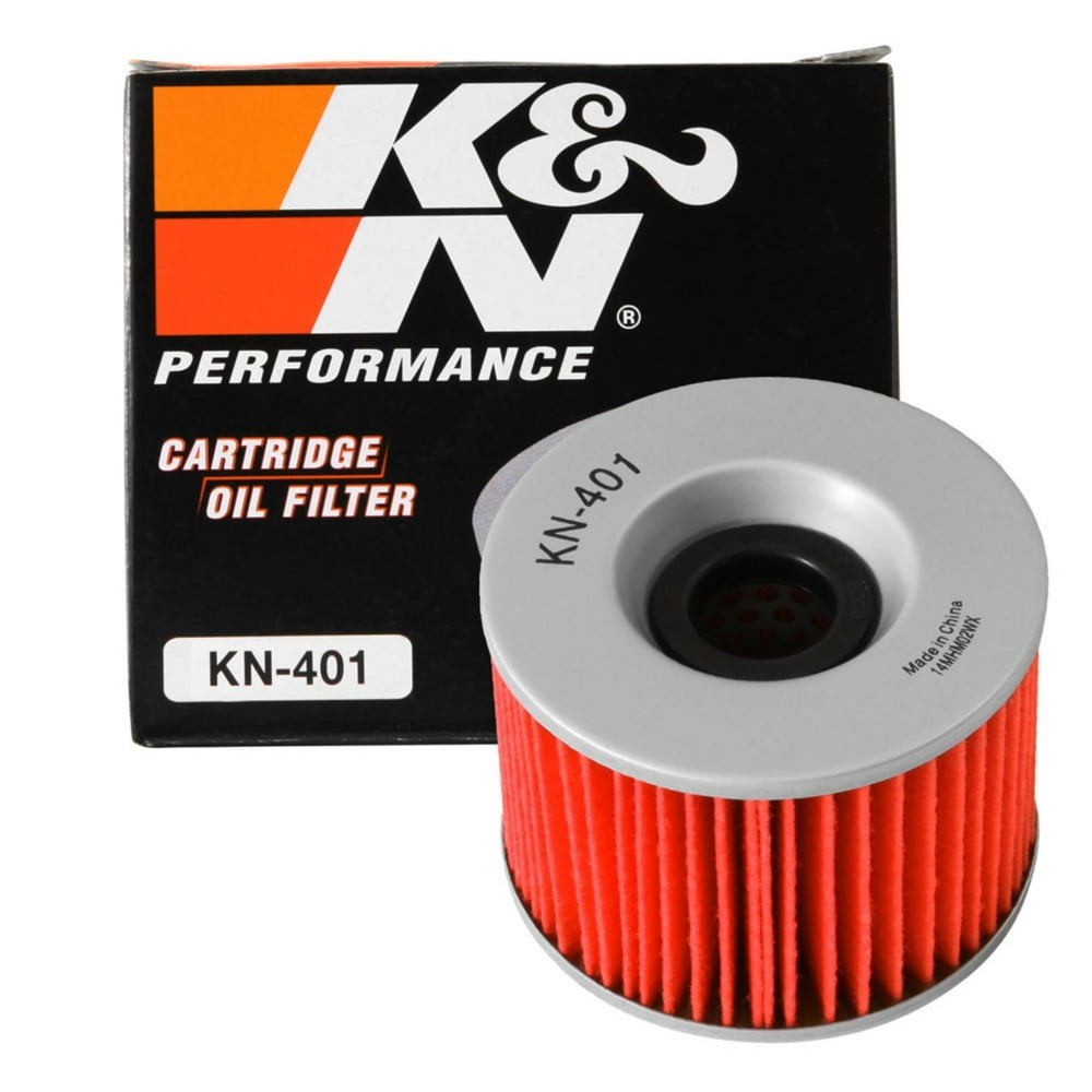 K&N Motorcycle Oil Filter High Performance, Premium, Designed to be