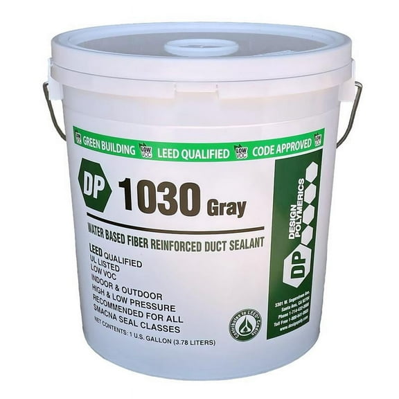 Design Polymerics 4013664, Polymerics Metal, Multicolor Latex Duct Sealant Industrial Sealant