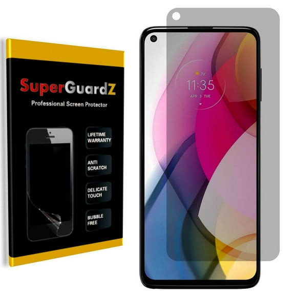 For Motorola Moto G Stylus (2021) - SuperGuardZ Privacy Anti-Spy Screen Protector, Anti-Scratch, Anti-Bubble, Anti-Fingerprint