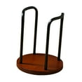 thumbnail image 2 of Portavasos de papel, soporte para vasos de papel, organizador de almacenamiento de tazas, dispensador de tazas de café para oficina, tienda de té con Negro individual, 2 of 8