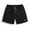 Black, variant on Babysbule Mens Shorts Fashion Man Casual Loose Sport Bandage Summer Pants Activewear Solid Shorts