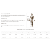 Underworks Mens Cotton Spandex Compression Muscle Shirt