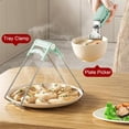 thumbnail image 4 of 2 Pack Heat Resistant Plate Gripper Tongs, for Hot Dishes Air Fryer Microwave, 4 of 7