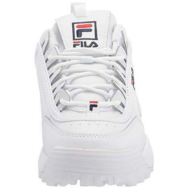 Fila Disruptor Ii Premium Sneakers White Navy Red 