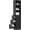 Black, variant on Storage Cabinet Tall Narrow Bathroom Organizer with 3-Level Adjustable Shelves Slim Free Standing Space Saver for Living Room Kitchen, Gray