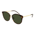 thumbnail image 7 of SAINT LAURENT SL 446_F SLIM 003 Round Gold Light Green 55 mm Women's Sunglasses, 7 of 7
