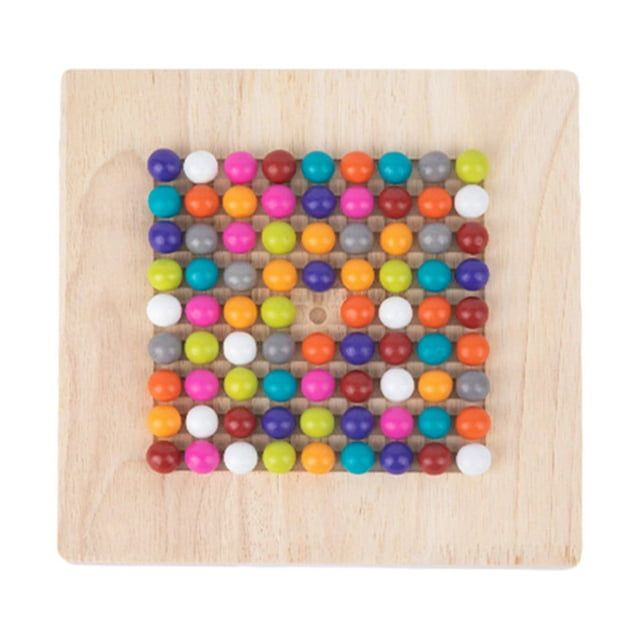 Juego de estrategia clásico,Juego Estrategia clásica Madera Estrategia familiar,Juego de damas chinas de tablero educativo de madera,Juego de clavijas de madera para juegos de