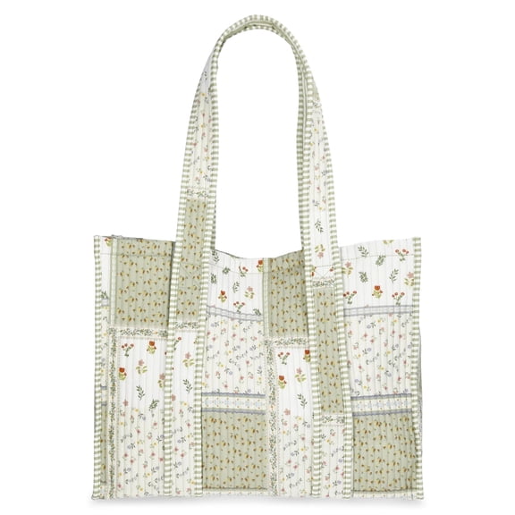A Stylish Women'S Cloth Shoulder Bag Casual Tote Purse For Daily Outing Handbag
