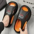 thumbnail image 3 of Men's Shower Slippers Bathroom Sandals Non Slip Pillowcases Beach Sandals Easy To Clean, 3 of 5